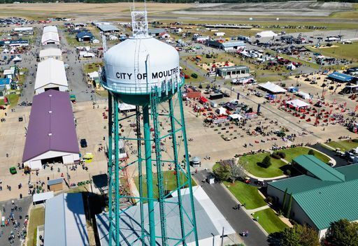 sunbelt expo aerial shot