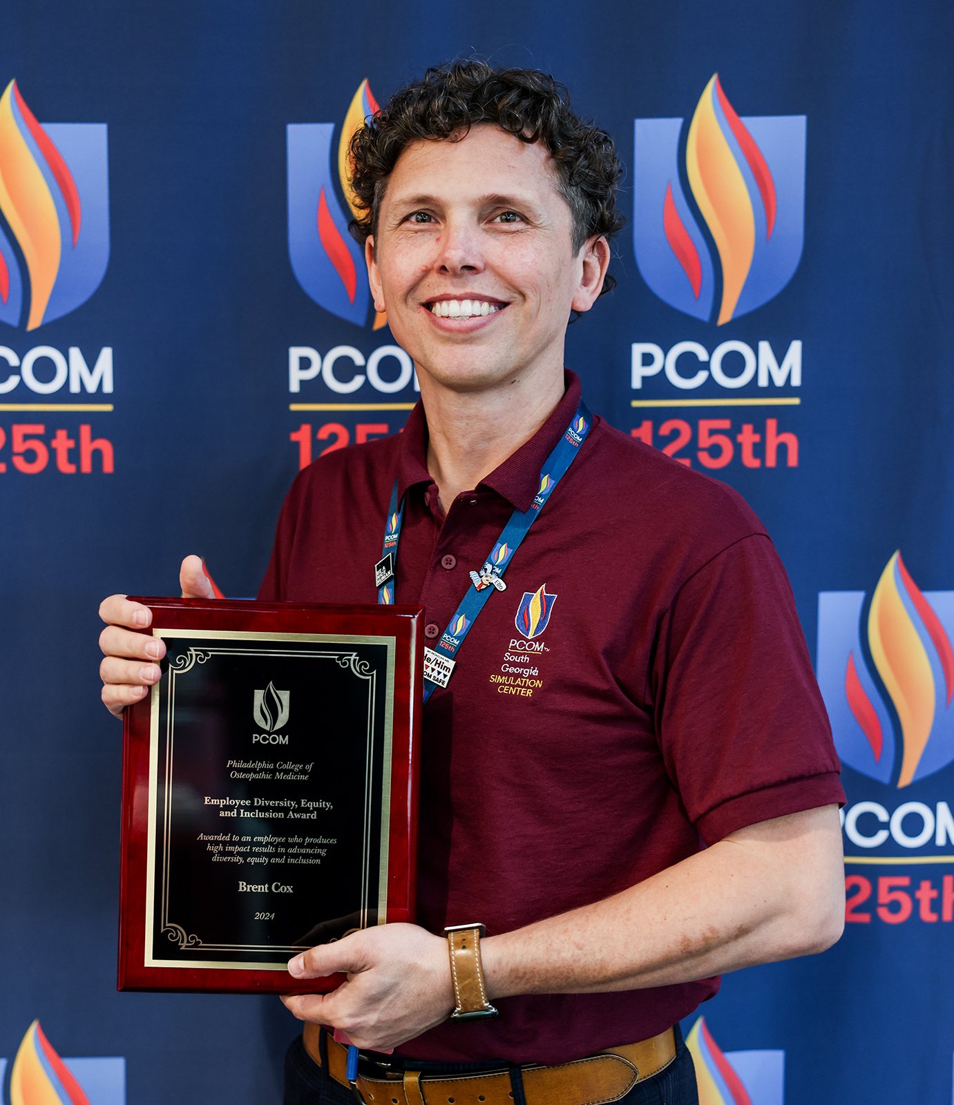 PCOM staff member Cox