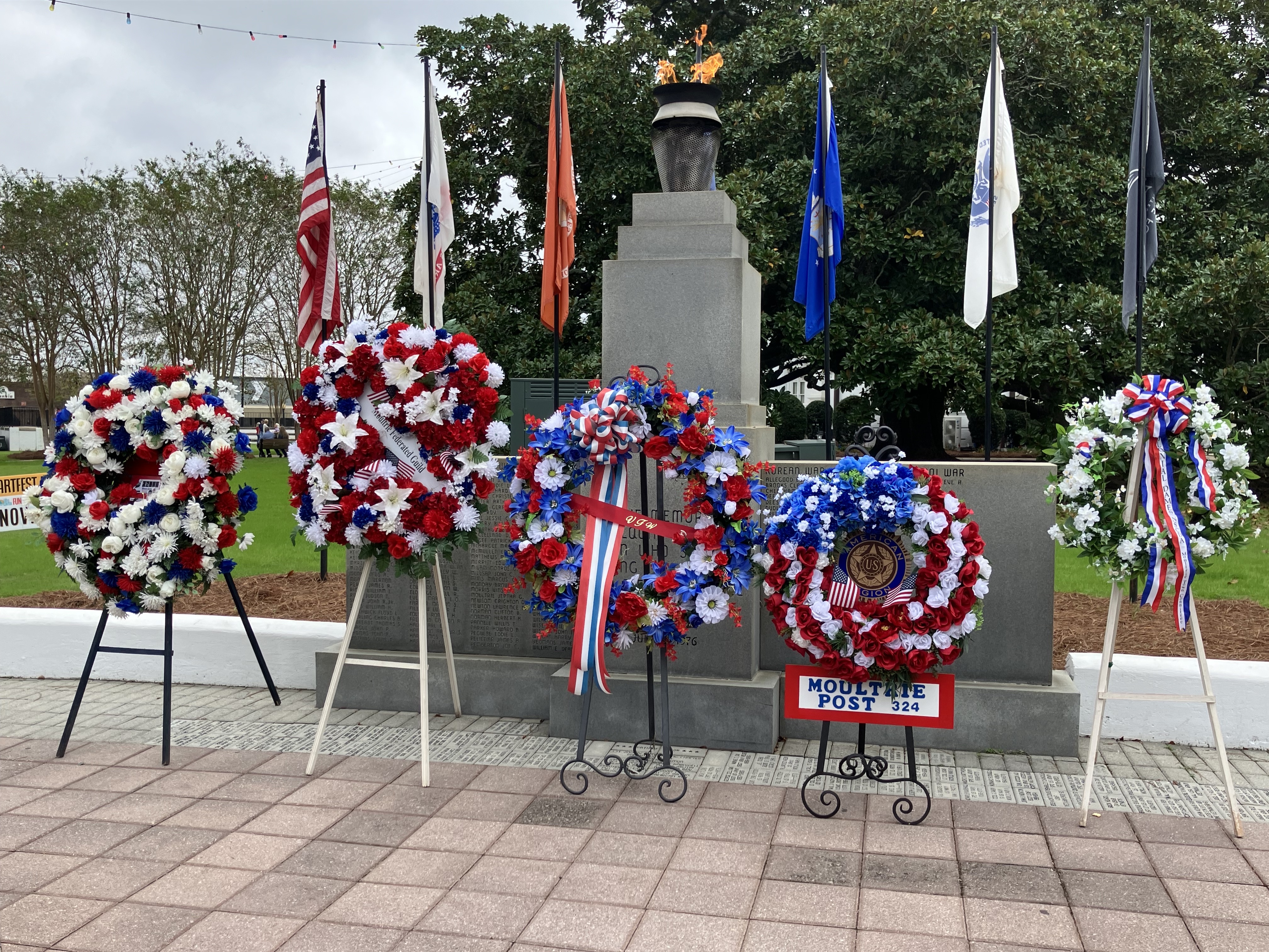 veterans day wreaths