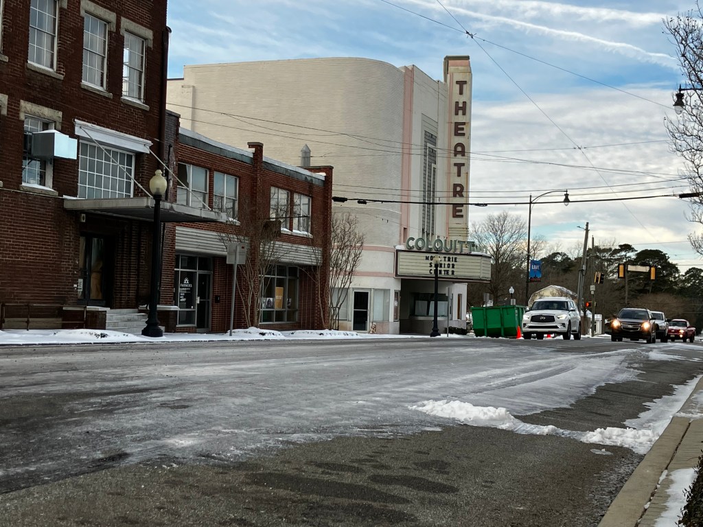 icy road