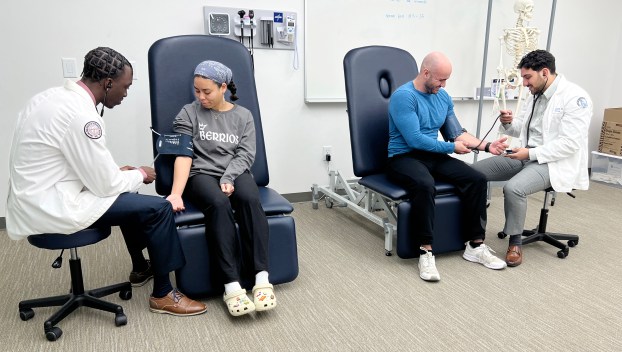 PCOM health screening