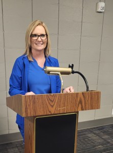 johnson at CCREA meeting