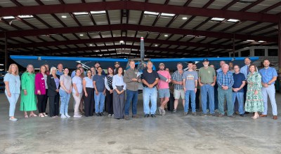 Rock Star winner Maule air employees and community members