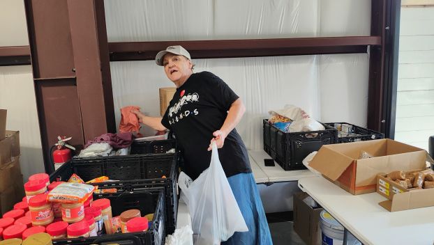 New food bank volunteer