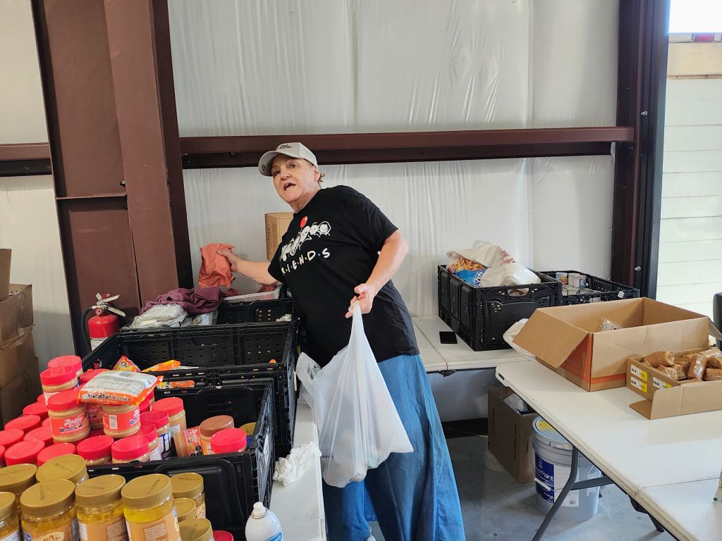 New food bank volunteer