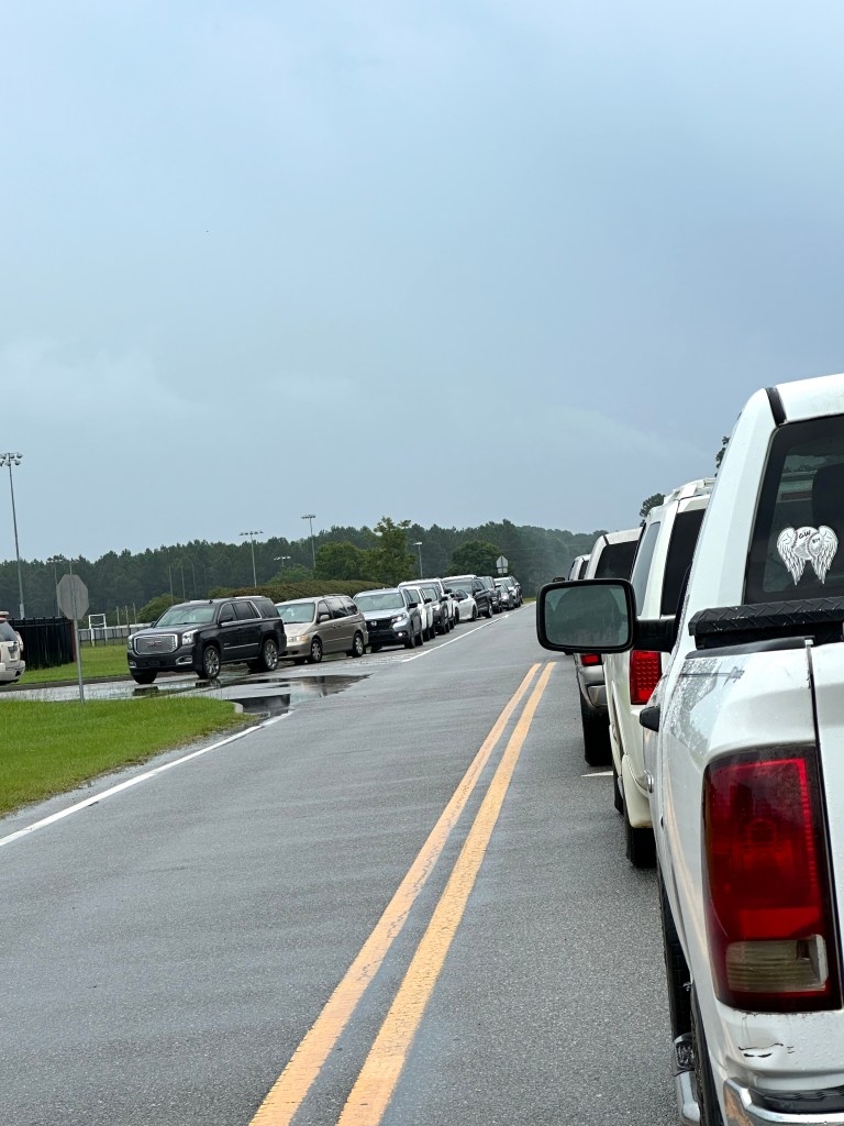 traffic at high school
