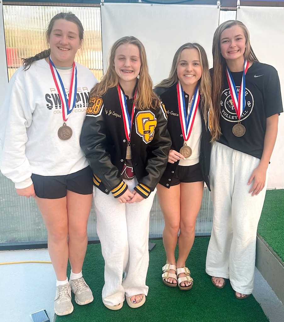 Colquitt County girls relay team qualifies for state swim meet