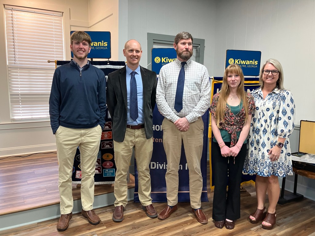 STAR Student and Teacher recognized at Kiwanis meeting