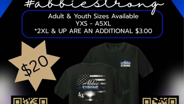 abbie strong t-shirt flyer