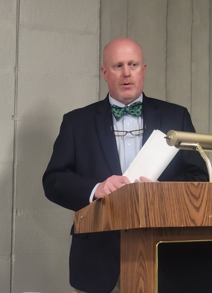 Hamilton Garner speaking